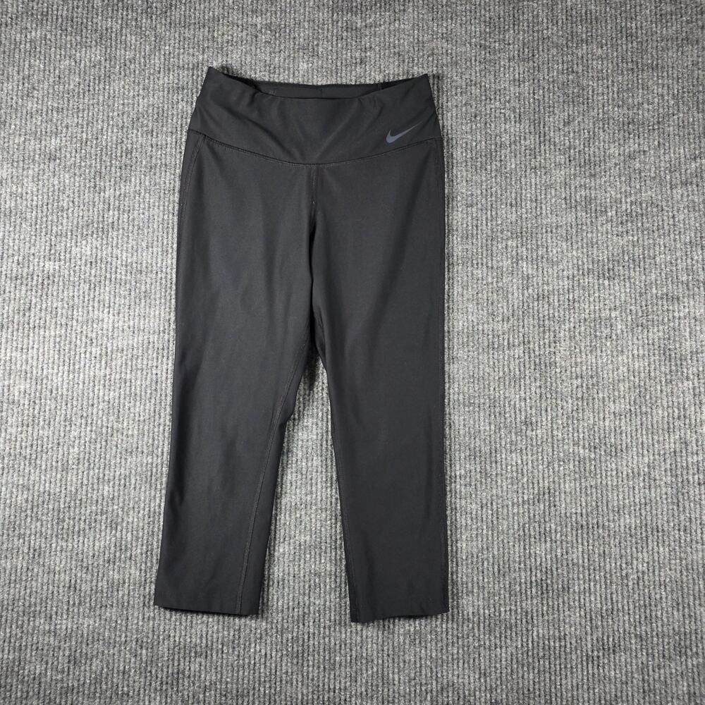 Nike Dri-FIT Capri Leggings Black Cropped‎ Athletic Women’s Small